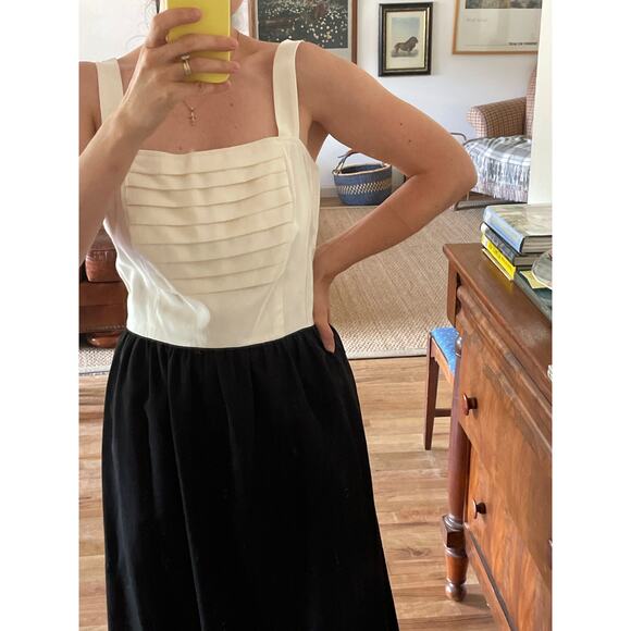 Vintage Tuxedo Style Cocktail Dress - Picture 3 of 7